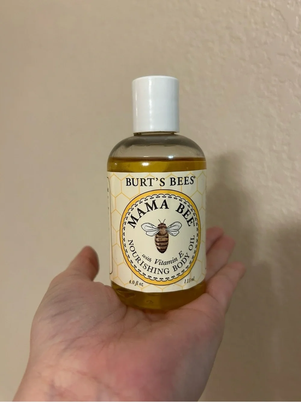 Burt's Bees Mama Bee Nourishing Body Oil - Golden Yellow
